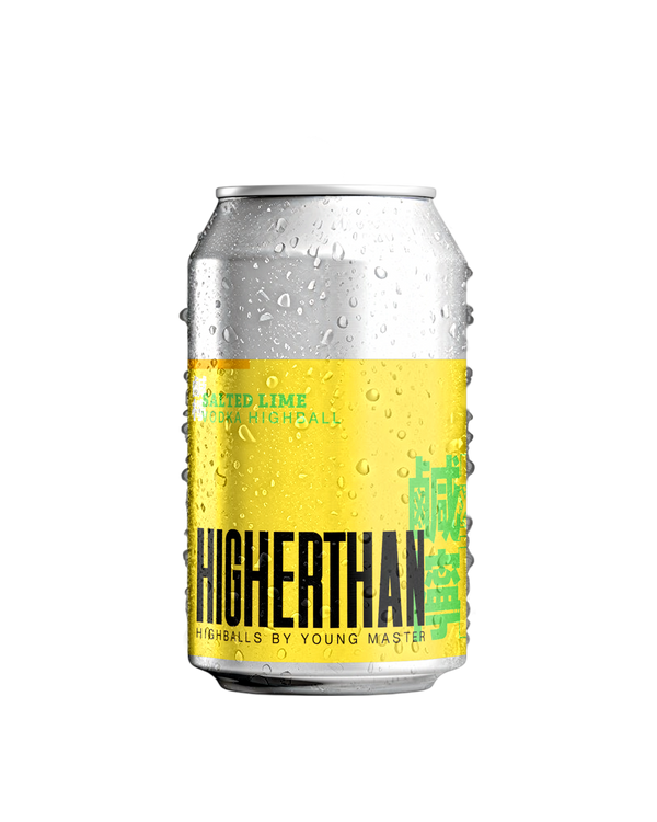 HIGHERTHAN Salted Lime 330mL Can Pack