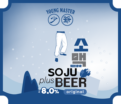 Soju+Beer Original 500mL Can Pack