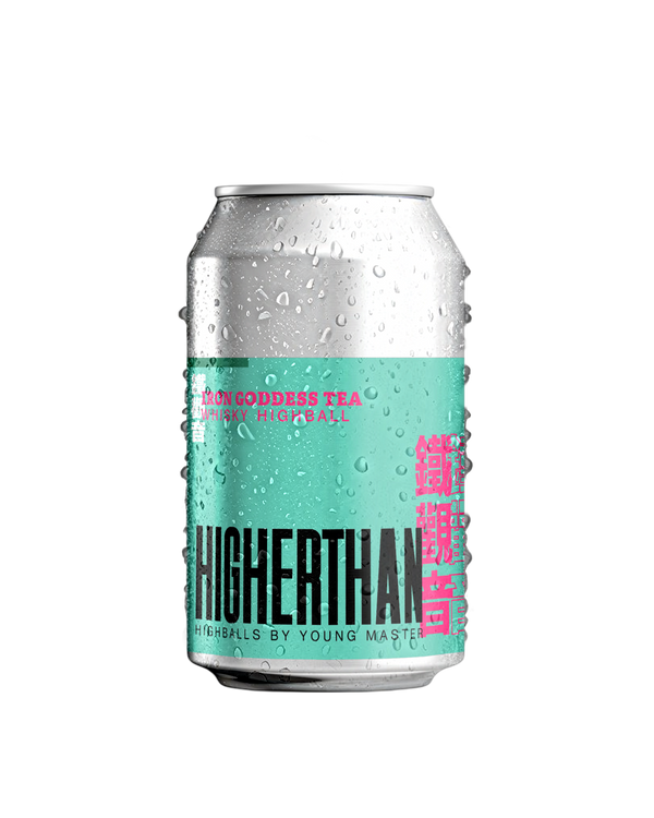 HIGHERTHAN Iron Goddess Tea Whiskey 330mL Can Pack