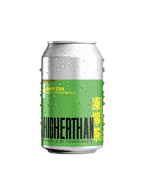 HIGHERTHAN Lemon Tea 330mL Can Pack