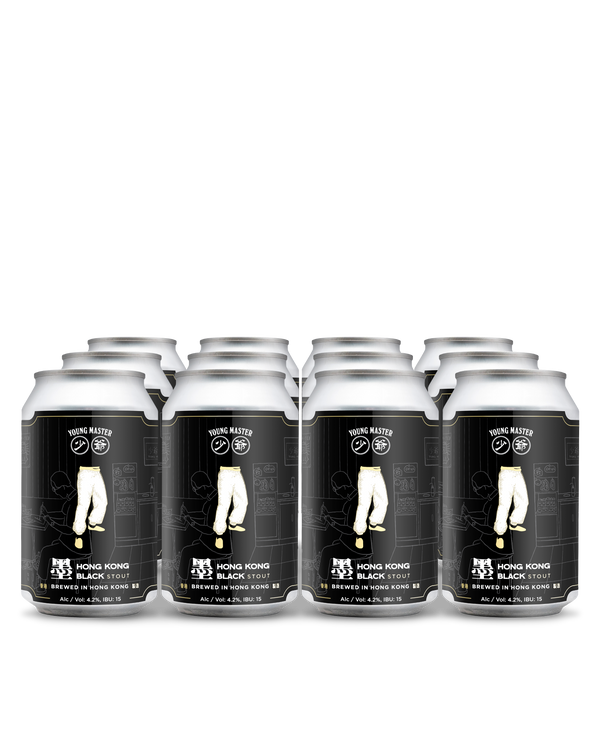 Hong Kong Black 330mL Can Pack