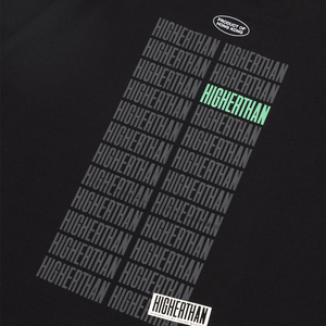 HIGHERTHAN 黑色 Tee