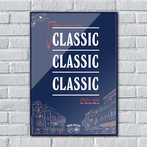Poster (Colour) - Classic - Young Master Brewery