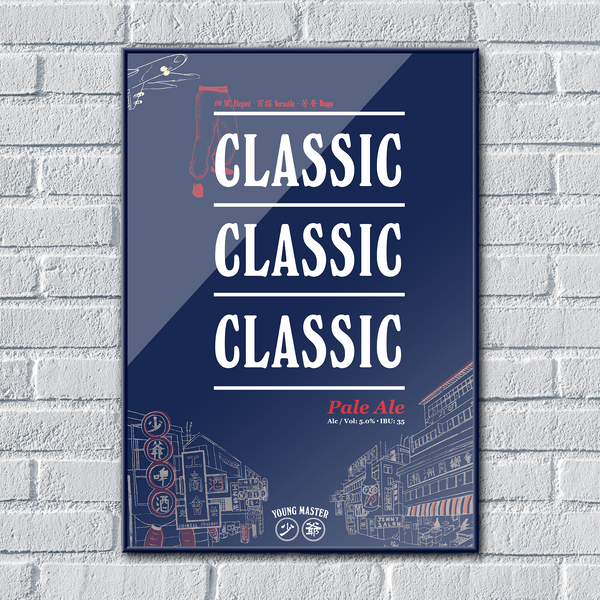 Poster (Colour) - Classic - Young Master Brewery